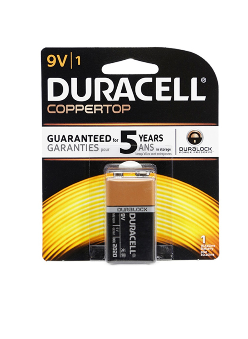 DURACELL COPPERTOP 9V 48/CASE – GMWUSA